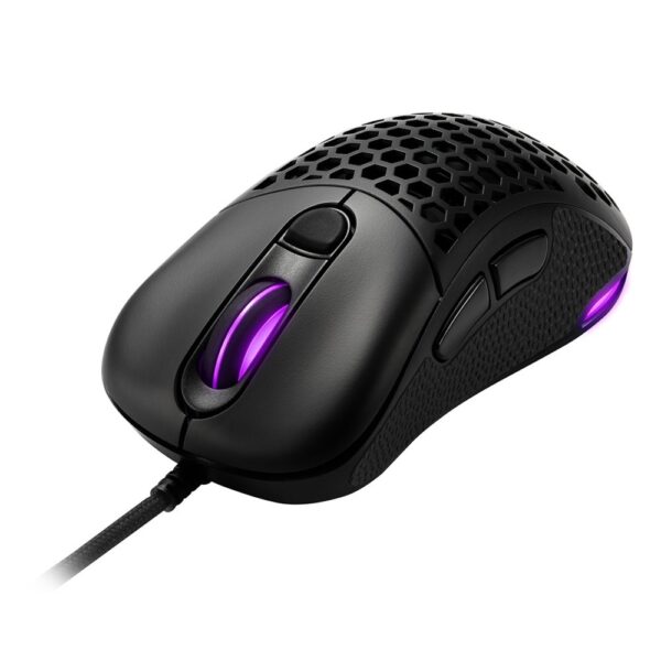 Sharkoon Light² 200 Side Grip | Muisgreep | Antislip | PU-leer met noppenstructuur | Geschikt voor Light² 200 muis