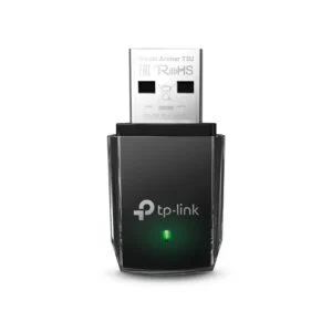 TP-Link Archer T3U | Wi-Fi 5 USB-adapter | Dual-band 2,4 GHz (400 Mbps) / 5 GHz (867 Mbps) | USB 3.0 | Zwart