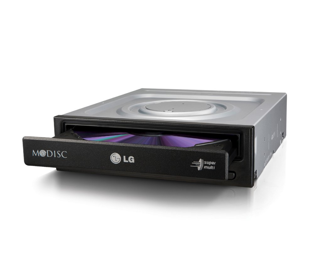LG GH24NSD1 | Intern DVD Super Multi DL Station | Zwart - Image 4