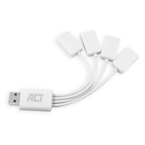 ACT AC6210 | Interface Hub | USB 3.2 Gen 1 (3.1 Gen 1) Type-A | 480 Mbit/s | Wit