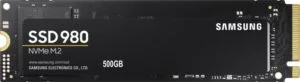 Samsung 980 | 500GB NVMe SSD | M.2 Gen3 | 3.100MB/s Lezen | 2.600MB/s Schrijven