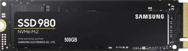 Samsung 980 | 500GB NVMe SSD | M.2 Gen3 | 3.100MB/s Lezen | 2.600MB/s Schrijven