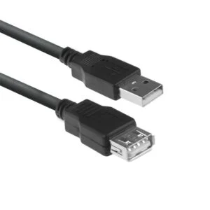 ACT AC3040 | USB 2.0 Kabel | USB-A naar USB-A | 1.8m | Zwart