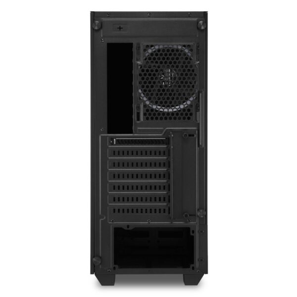 Sharkoon RGB LIT 100 | Midi Tower Case | Zwart