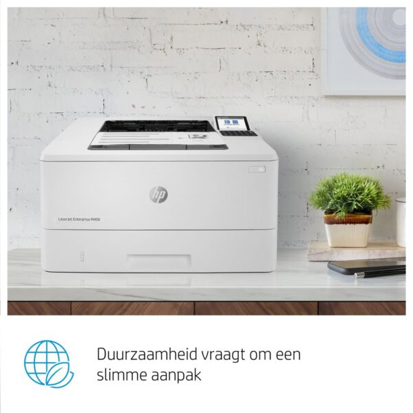 HP LaserJet Enterprise M406dn Printer | 1200 x 1200 DPI | Zwart/Wit