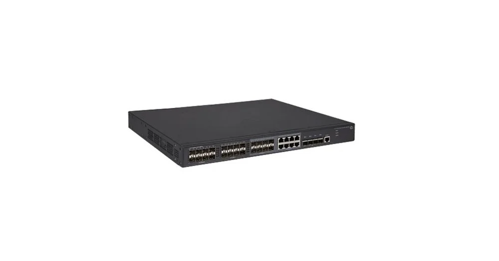 HPE 5130-24G-SFP-4SFP+ EI | Refurbished Silver L3 Managed Switch | 24x Gigabit SFP | 4x 10G SFP+ | 1U Rackmount | Zwart | REFURBISHED