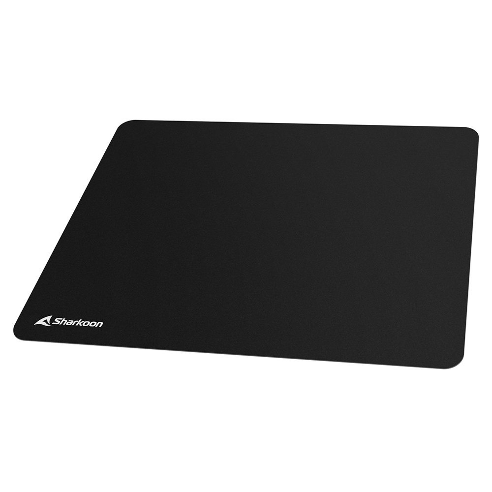 Sharkoon 1337 V2 Gaming Mat XL | Gaming-muismat | XL-formaat (444 x 355 mm) | Waterafstotend textiel | Antislip rubberen onderzijde | Zwart - Image 3