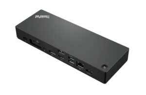 Lenovo ThinkPad Universal Dock | Thunderbolt 4 | Bedraad | Zwart