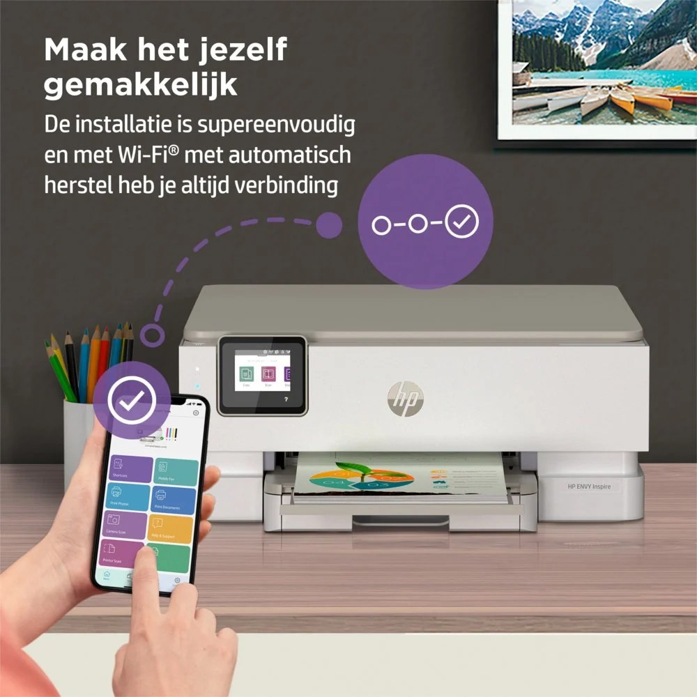 HP Inspire 7220e | All-in-One Inkjetprinter | 4800 x 1200 DPI | Wi-Fi | Kleur - Image 16