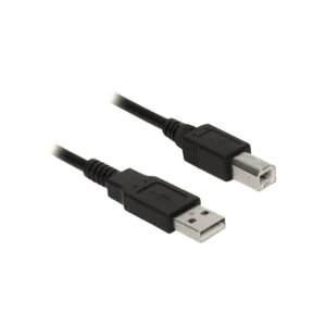 Ewent EC2402 | USB 2.0 | USB-A naar USB-B | 1.8m | Zwart