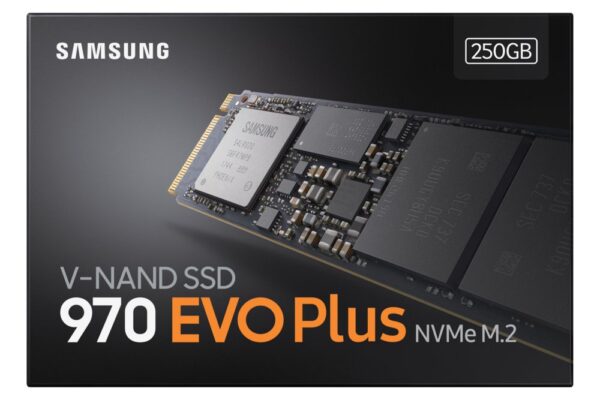 Samsung 970 Evo Plus | 250GB NVMe SSD | M.2 | 3.500MB/s