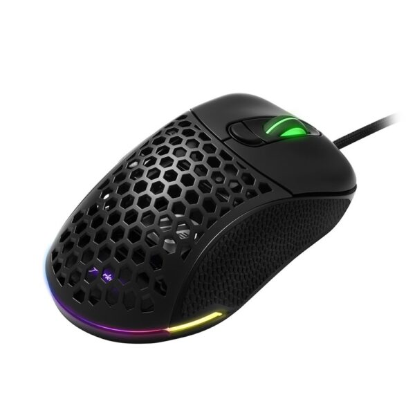 Sharkoon Light² 200 Side Grip | Muisgreep | Antislip | PU-leer met noppenstructuur | Geschikt voor Light² 200 muis