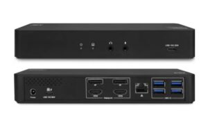 ACT AC7160 | 4K Docking Station & Poortreplicator | USB-C 3.2 Gen 2 | Zwart