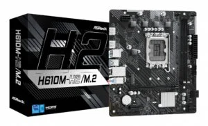 ASRock H610M-H2/M.2 | Socket LGA 1700 | Intel H610 | 2xDDR4 | Micro-ATX | Moederbord