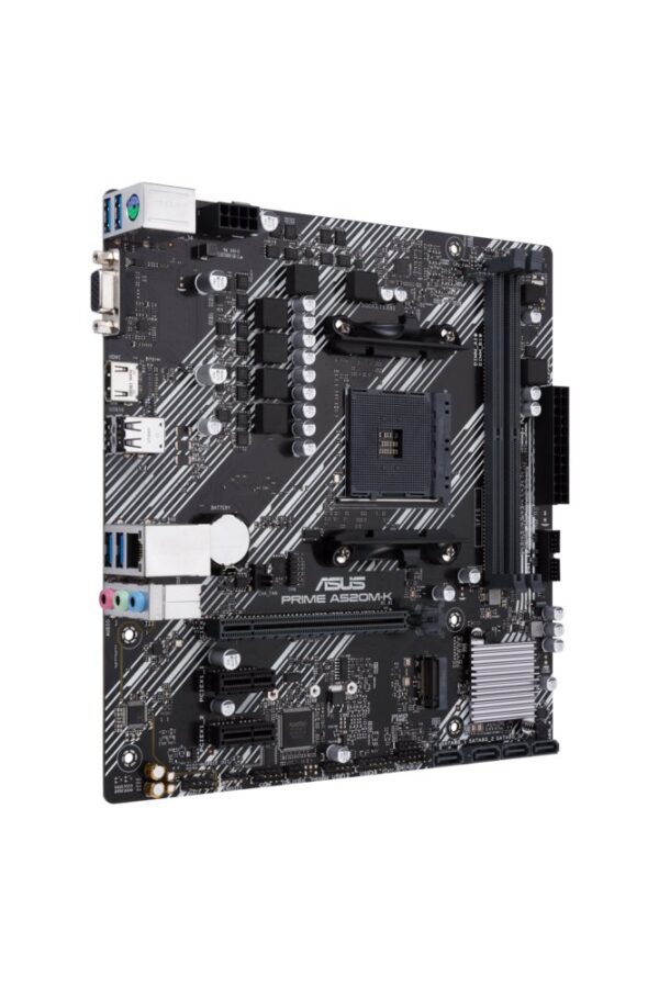 ASUS PRIME A520M-K | Socket AM4 | AMD A520M-K | 2xDDR4 | Micro-ATX | Moederbord