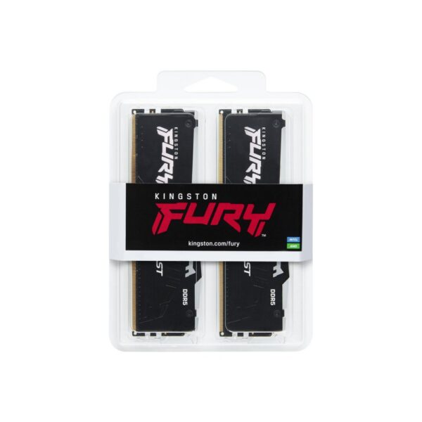 Kingston Fury Beast RGB | 32GB 2x16GB DDR5 | 5200MHz | DIMM | CL36 | Geheugenmodule | RAM