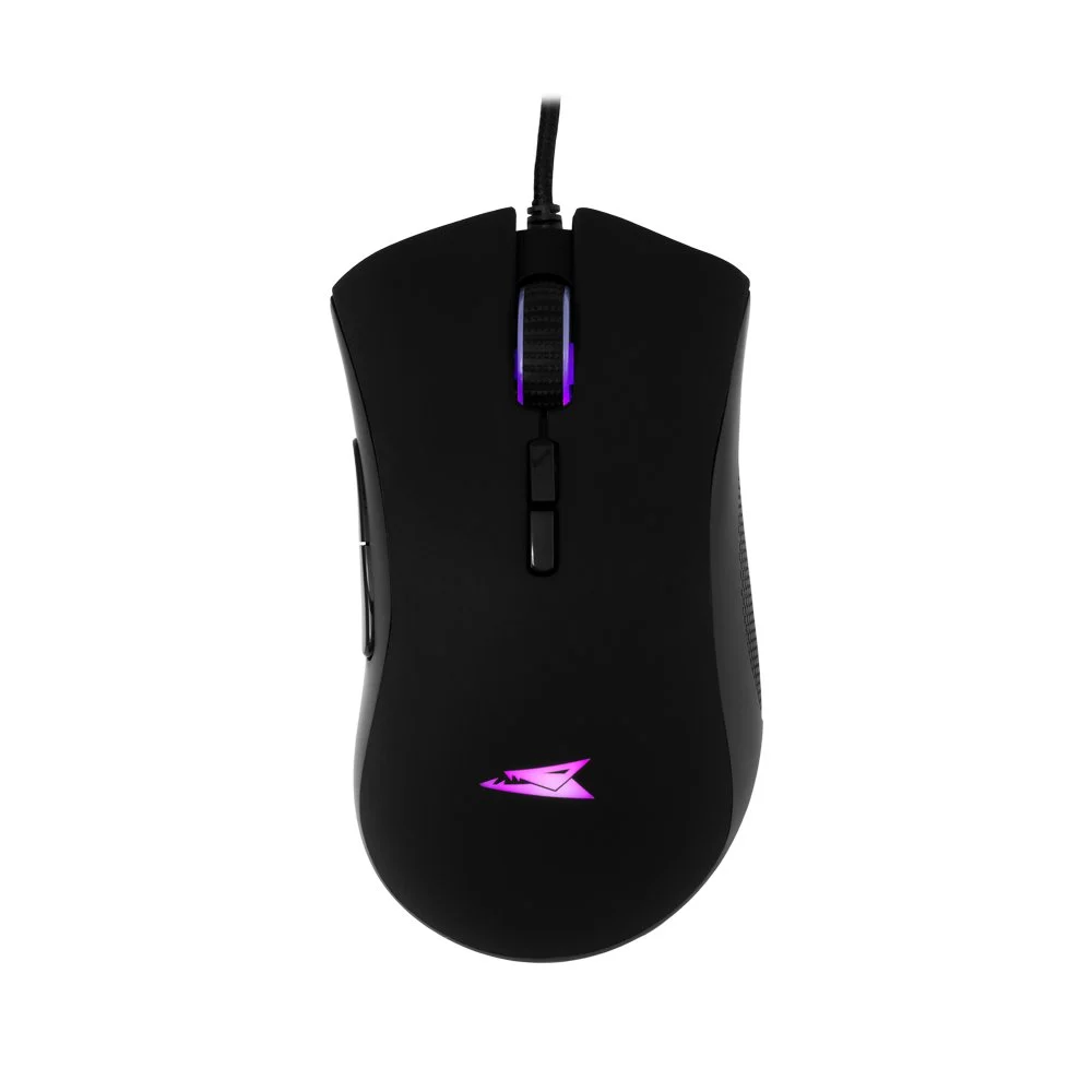 Baracuda LOBSTER RGB | Bekabelde Gaming Muis | USB-A | 6400 DPI | Zwart