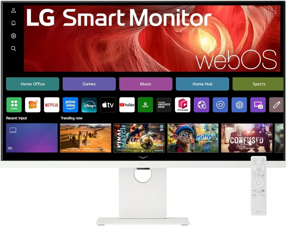 LG 37U730SA-W 37" | 3840x2160 4K UHD IPS | 60Hz | Smart Monitor met webOS | USB-C 65W | Wit