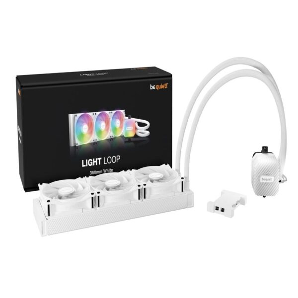 be quiet! LIGHT LOOP 360mm | All-in-One CPU Waterkoeler | Wit