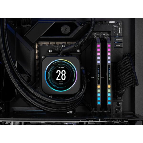 Corsair Dominator Platinum RGB | 32GB 2x16GB DDR5 | 5600MHz | DIMM | CL36 | Geheugenmodule | RAM