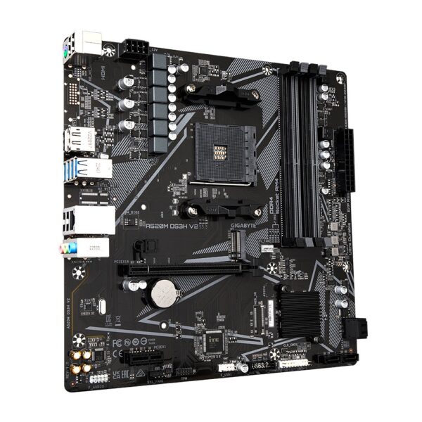 Gigabyte A520M DS3H V2 | Socket AM4 | AMD A520 | 4xDDR4 | Micro ATX | Moederbord