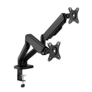SBOX Flex LCD-S024-2 | Verstelbare Monitor-bureaubeugel | Tot 32" | Max 9kg | VESA 100x100 | 2 Monitoren