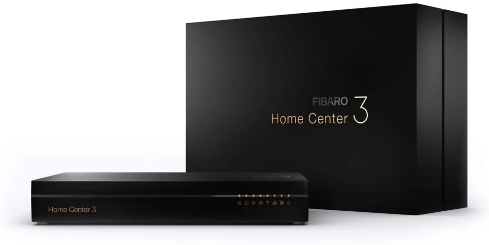 FIBARO Home Center 3 | Smart Home Hub | Z-Wave Plus 500 Series | 2 GB RAM | 8 GB Flash