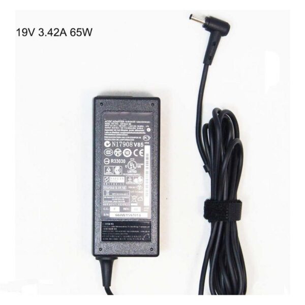 65W Oplader | Adapter voor ASUS B400A | 10.5 mm connector met center pin | Zwart