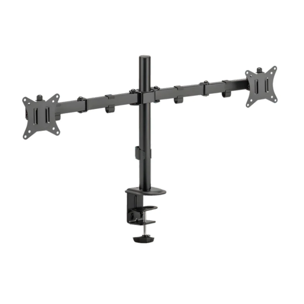 SBOX LCD-352/2-2 | Verstelbare Monitor-bureaubeugel | Tot 32" | Max 9kg | VESA 100x100 | 2 Monitoren