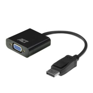 ACT AC7515 DisplayPort naar VGA Adapter | Female | Zip Bag