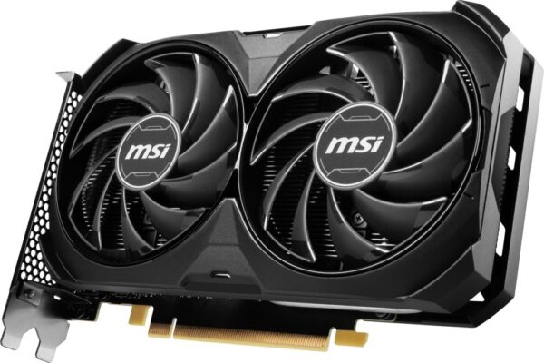 MSI GeForce RTX 4060 Ti VENTUS 2X BLACK OC | 8GB GDDR6 VRAM | Videokaart | GPU | Nvidia
