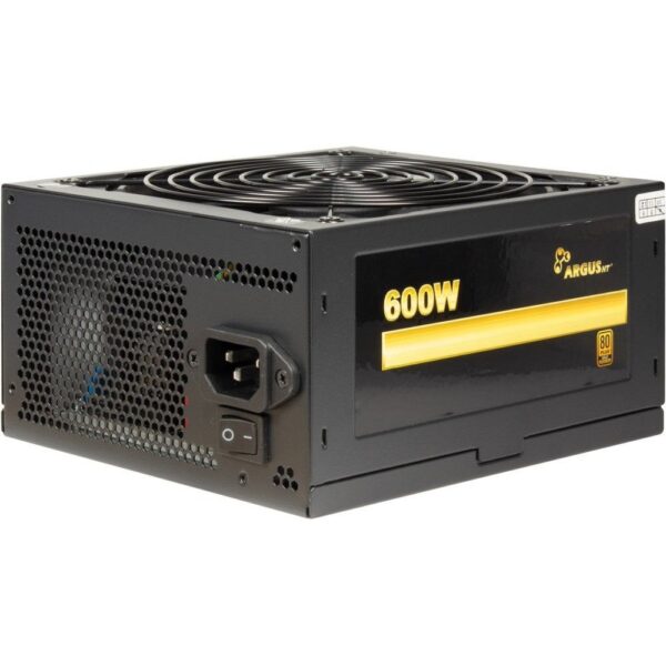 Inter-Tech Argus GPS-600 | 600 Watt Gold ATX PSU | Power Supply | Voeding