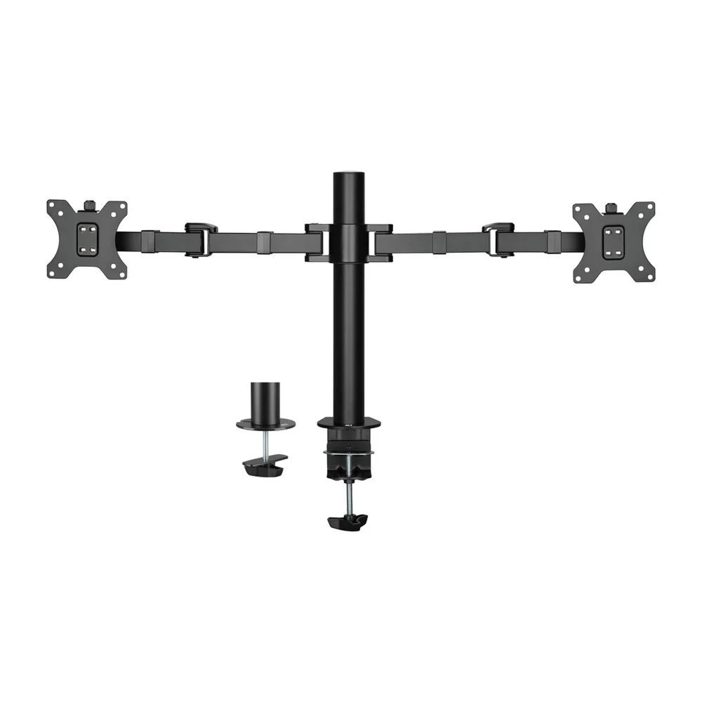 ACT AC8326 | Verstelbare Monitor-bureaubeugel | Tot 32" | Max 12kg | VESA 100x100 | 2 Monitoren