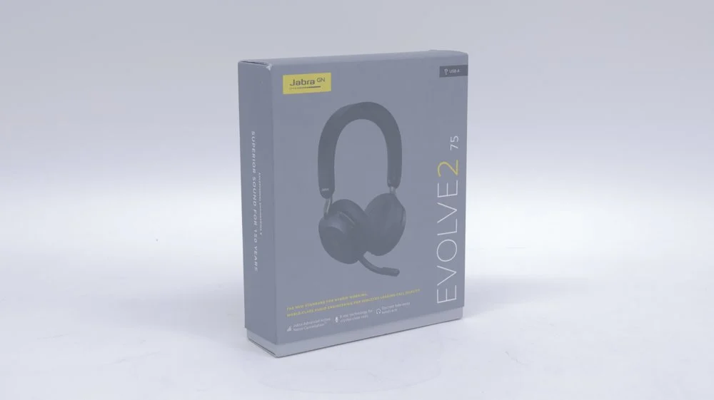 Jabra Evolve2 75 | Draadloze On-Ear Headset | ANC | RF | USB-A | Zwart | 2e Kans - Image 3