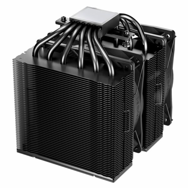 be quiet! Pure Rock Pro 3 Black | 250W TDP | 155mm Hoogte | 120mm Fans | CPU Luchtkoeler