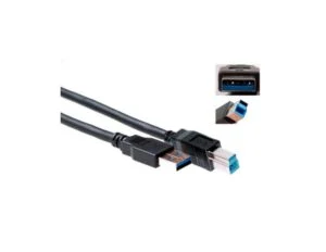 ACT | USB 3.0 Kabel | USB 3.2 Gen 1 | USB-A naar USB-B | 1m | Zwart