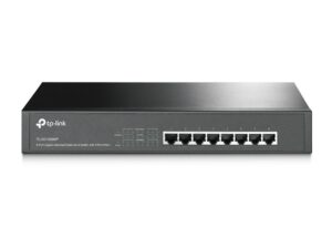 TP-Link TL-SG1008MP | Unmanaged Switch | 8 Poorten | Gigabit Ethernet (10/100/1000 Mbps) | PoE | Zwart
