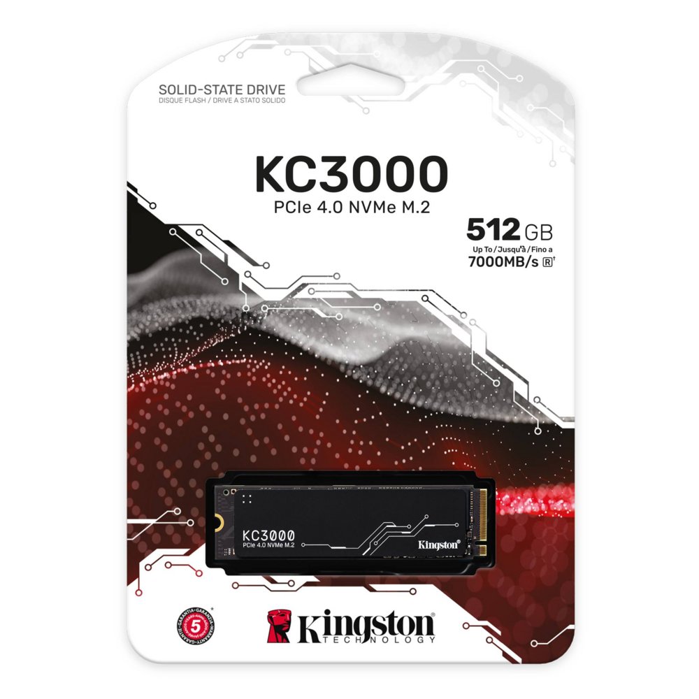 Kingston KC3000 | 512GB M.2 NVMe SSD | PCIe 4.0 x4 | 3D TLC NAND - Image 4
