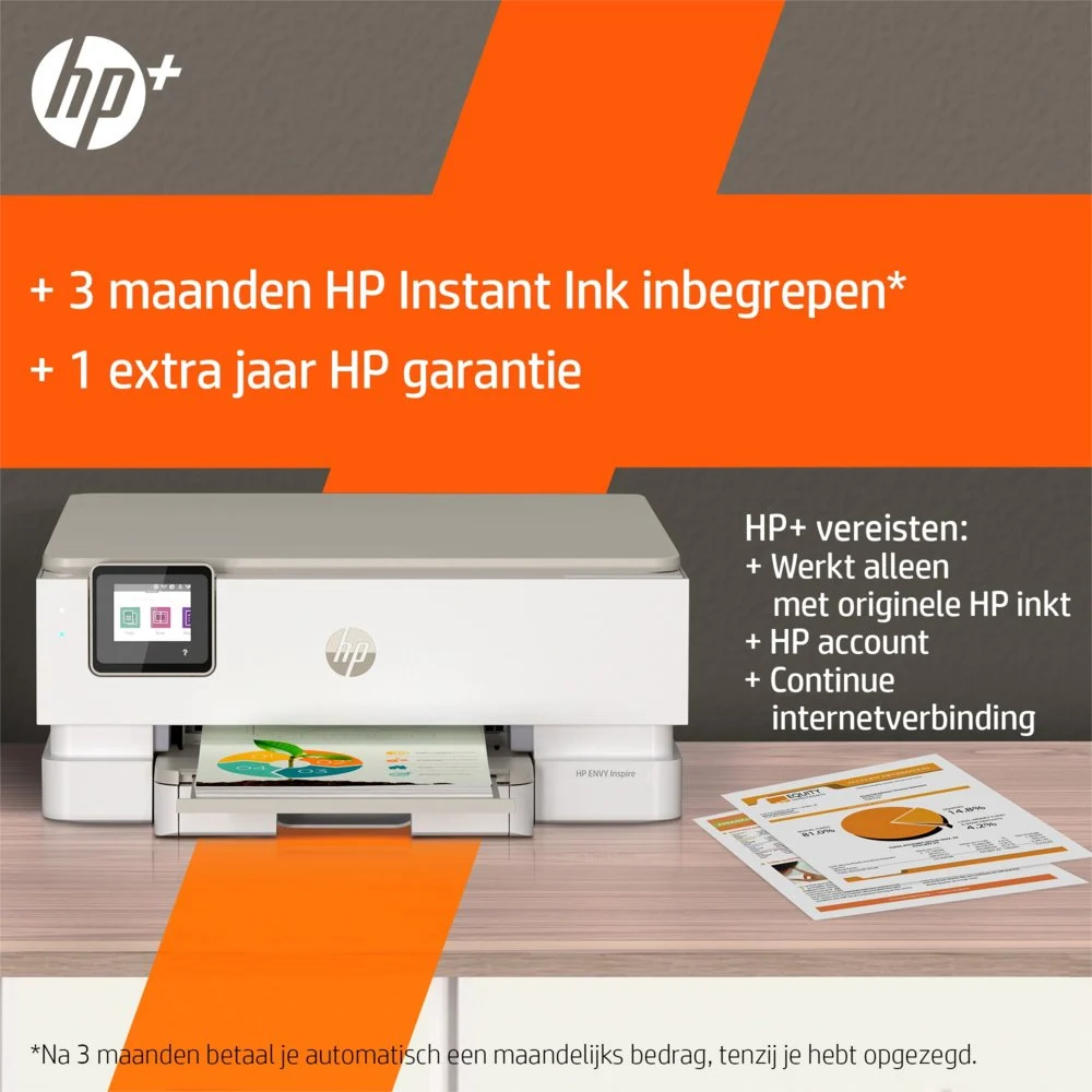 HP Inspire 7220e | All-in-One Inkjetprinter | 4800 x 1200 DPI | Wi-Fi | Kleur - Image 22