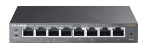 TP-Link TL-SG108PE | 8-Poorts Gigabit Easy Smart Switch | 4x PoE+ | Managed