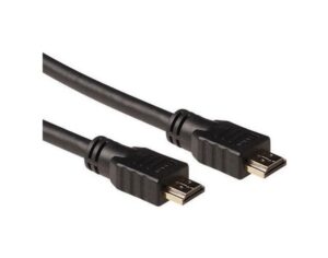 ACT AK3906 HDMI Kabel | 10 m | High Speed v2.0 | HDMI Type A naar Type A | Zwart