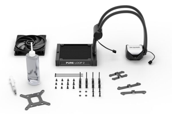 be quiet! PURE LOOP 2 120mm | All-in-One CPU Waterkoeler | Zwart