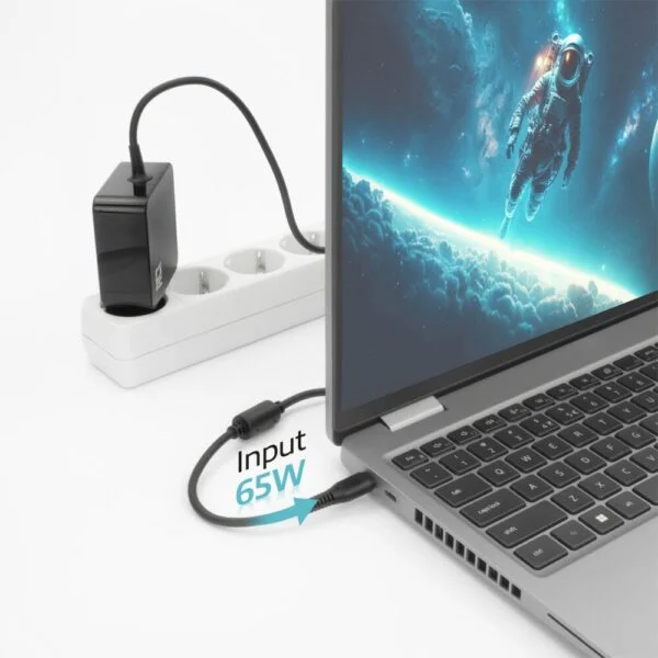 ACT AC2010 | Universele USB-C Notebook Lader | 65 Watt PDP | 2 Meter