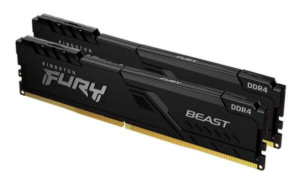 Kingston Fury Beast | 16GB 2x8GB DDR4 | 3200MHz | DIMM | CL16 | Geheugenmodule | RAM