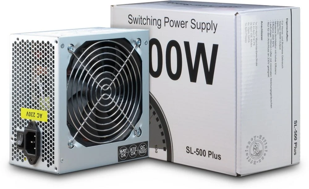 Inter-Tech SL-500 PLUS | 500 Watt ATX PSU | Power Supply | Voeding - Image 5