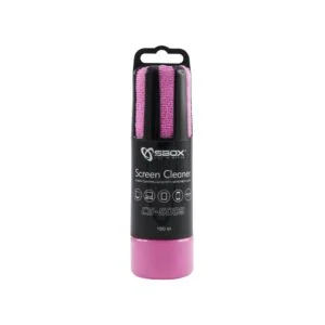 SBOX Schermreiniger CS-5005 | 150 ml | Met Microvezeldoekje | Roze