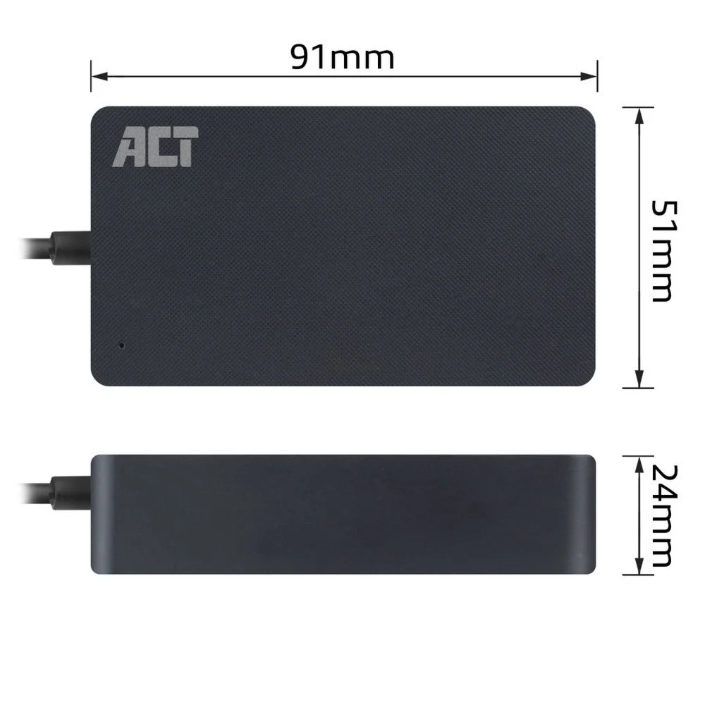 ACT AC2000 | Netvoeding | Binnengebruik | 45 W | Zwart - Image 5