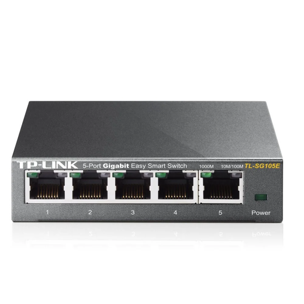 TP-Link TL-SG105E | 5-Poorts Gigabit Easy Smart Switch | Managed