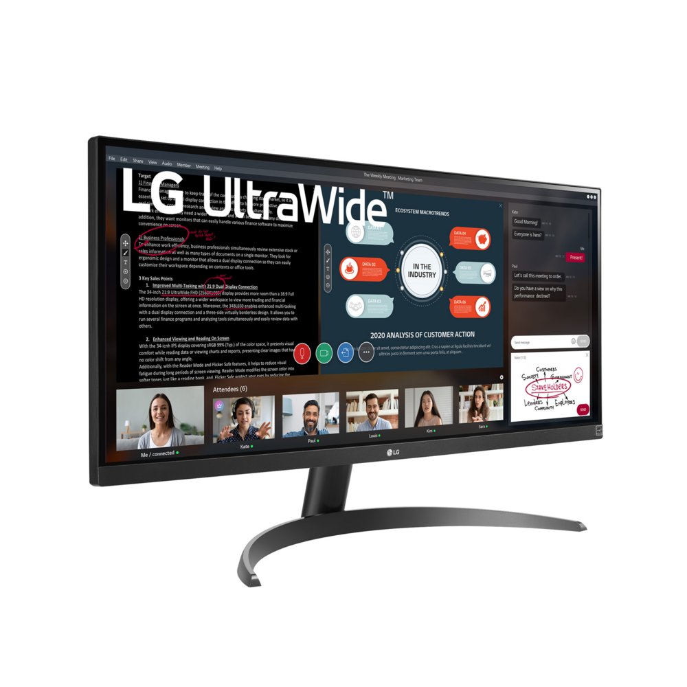 LG 29WP500-B 29" | 2560x1080 IPS | 75Hz | Ultrawide Monitor - Image 5