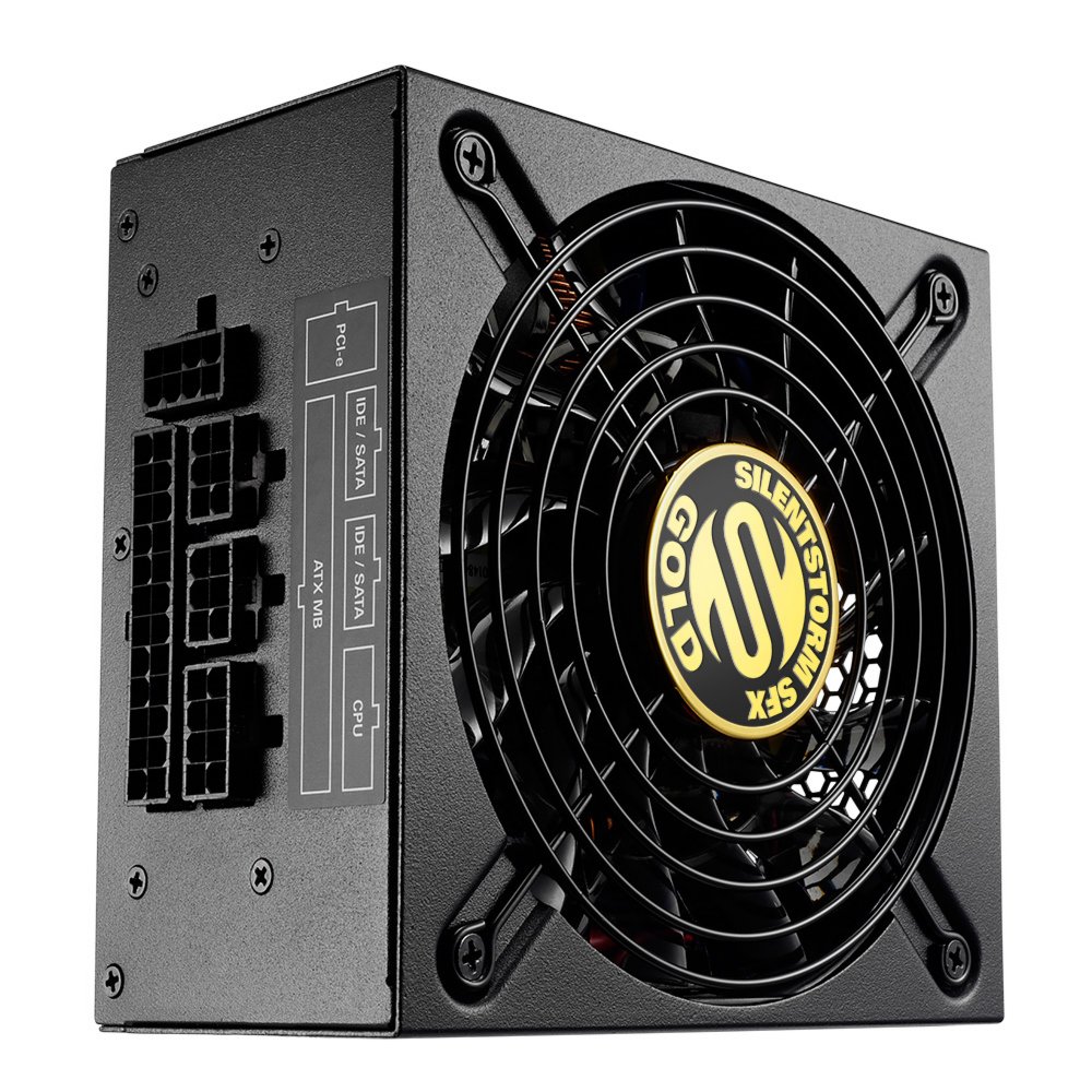 Sharkoon SilentStorm SFX | 500 Watt Gold ATX PSU | Modulair | Power Supply | Voeding